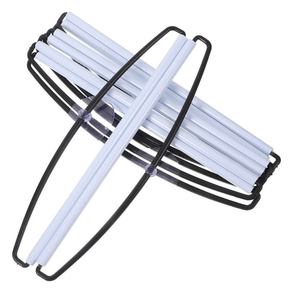 VORCOOL 1Set White Blank Canvas Hanging Banner with Retractable Design for DIY Event Decorations