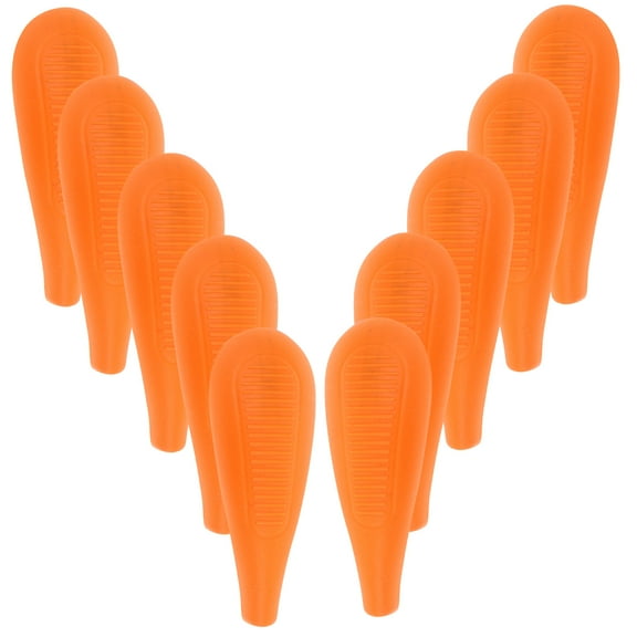 VORCOOL Orange Plastic Shoulder Forms Extend Hanger Life Versatile Use 5Pair