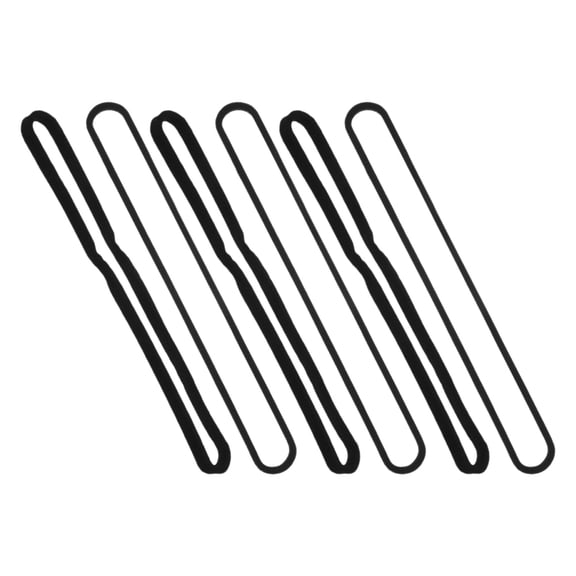 VORCOOL 6Pcs Black Foam Sealing Cushion for Vacuum Sealer Regular Maintenance Parts