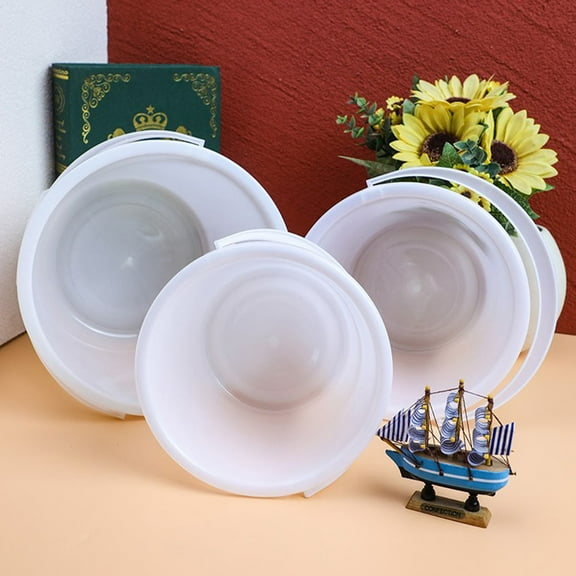 VORCOOL White PP Paint Bucket, Handle Design, Large Capacity, Home and Business