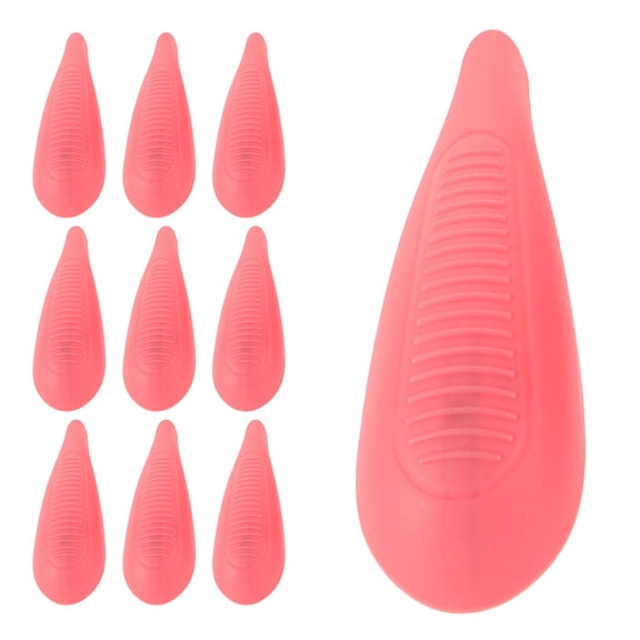 VORCOOL 8Pairs Pink Clothes Hanger Shoulder Guards Anti Slip Pads for Closet and Travel