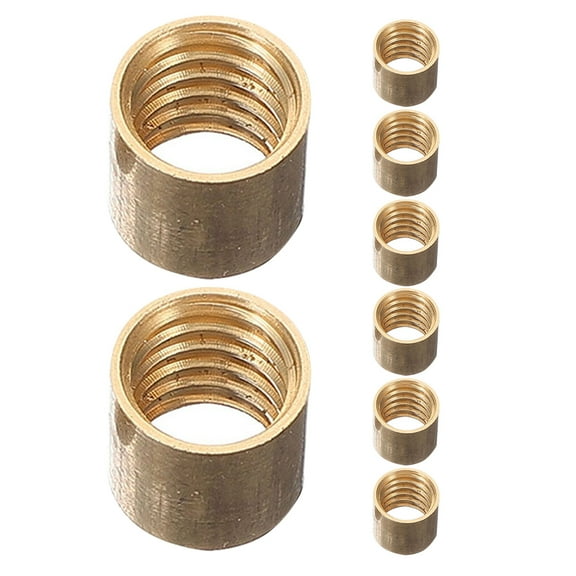 VORCOOL 8Pcs Large Head Design Pool Cue Tip Replacement with Copper Ferrule Technology for Striking Precision