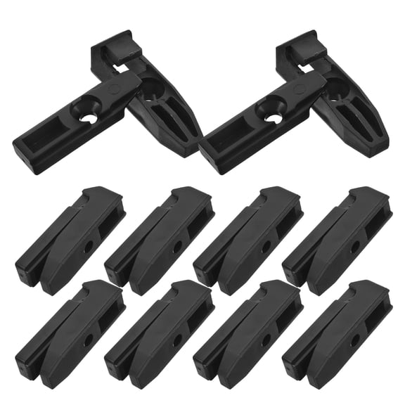 VORCOOL Cabinet Parts Hardware Roman Column Connection Clips Plastic 10Set