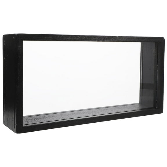 VORCOOL Case Black Wood Organized Display Artists Artwork Frame Gifting 1Pack