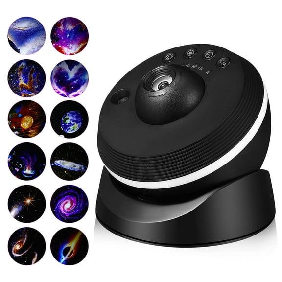 VORCOOL Ceiling Projector Black ABS for Mood Lighting and Space Projections