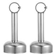 thumbnail image 1 of VORCOOL 2Pcs Heavy Duty Closet Support Brackets Stainless Steel Rod Holders, 1 of 8