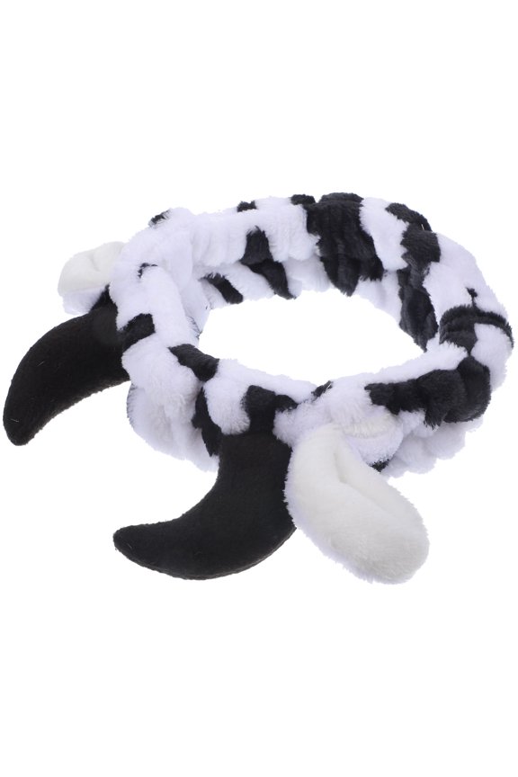 Flannel Face Washing Headband Multi Color Soft Makeup Hair Band for Skincare