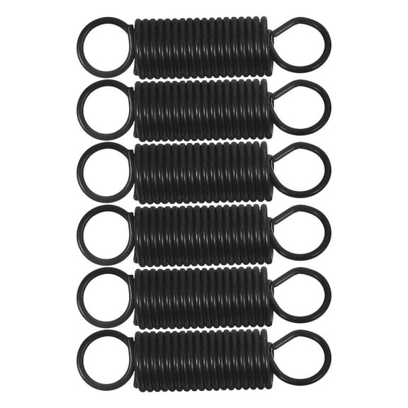 VORCOOL 6Pcs Black Microwave Oven Door Spring with Easy Installation for Secure Closure