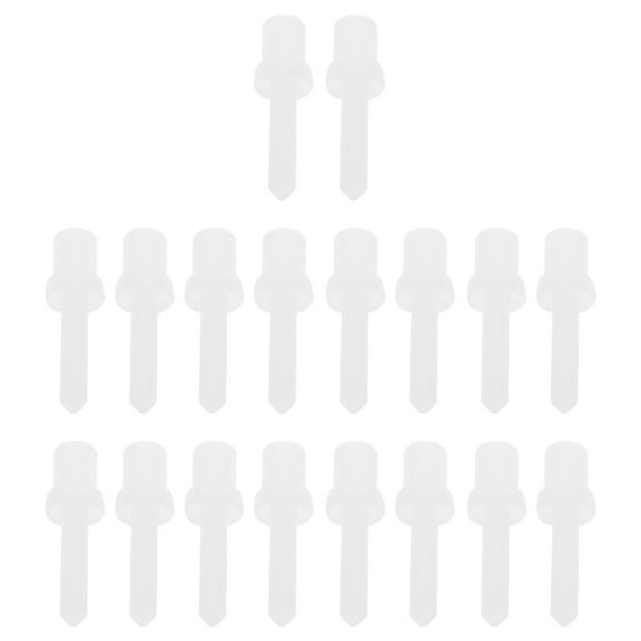 VORCOOL Shutter Pins 20Pcs for DIY Enthusiasts and Homeowners POM White