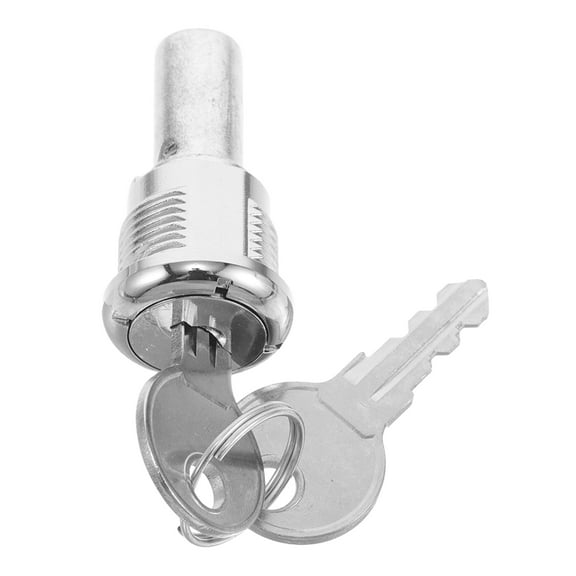 VORCOOL 1Set Tubular Vending Machine Lock Set Metal Replacement for Candy and Snack Dispensers