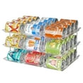 thumbnail image 1 of Vorfor Can Organizer for Pantry, 3 Sets 3 Tiers Can Storage Organizer Pantry for Fridge 36 Cans Rack Automatic Rolling Stackable Canned Food Organizer, 1 of 12
