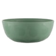 thumbnail image 1 of VORJELT Lightweight Plastic Serving Bowl - Embossed Floral Design, Stackable Round Dish for Cereal, Snacks, and Salads - Dishwasher Safe Green, 1 of 8