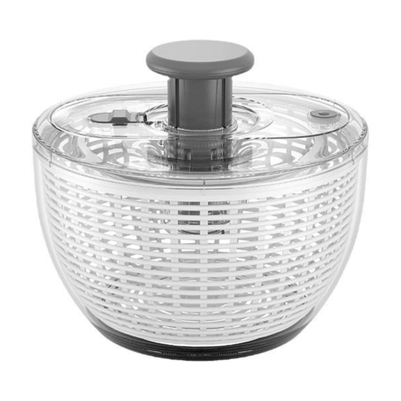 VORJELT Multifunctional Vegetable Press & Fruit Dehydrator - High-Efficiency Manual Strainer for Fresh Salads & Healthy Meals, Space-Saving Kitchen Tool with Easy Clean Design Gray