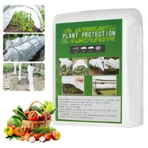 VOROLAK Plant Covers Freeze Protection 10 x 33 Ft, 1.05 oz/yd² Thicker Frost Cloths Blankets for Outdoor Plants, Plant Covers for Winter, Garden Floating Row Cover (White)
