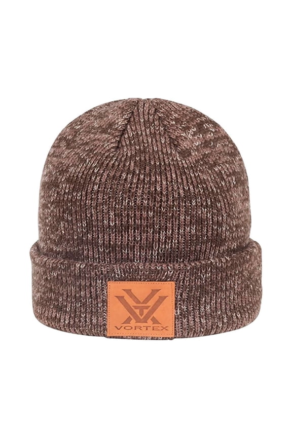 Adult Female Northern Pass Brown Heather One Size Beanie (222-51-BRH)
