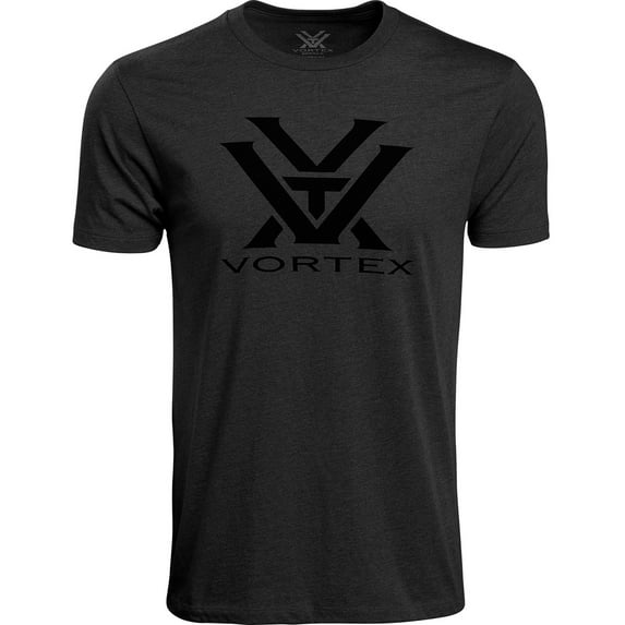 VORTEX Adult Male Core Logo T-Shirt, Color: Charcoal Heather, Size: M