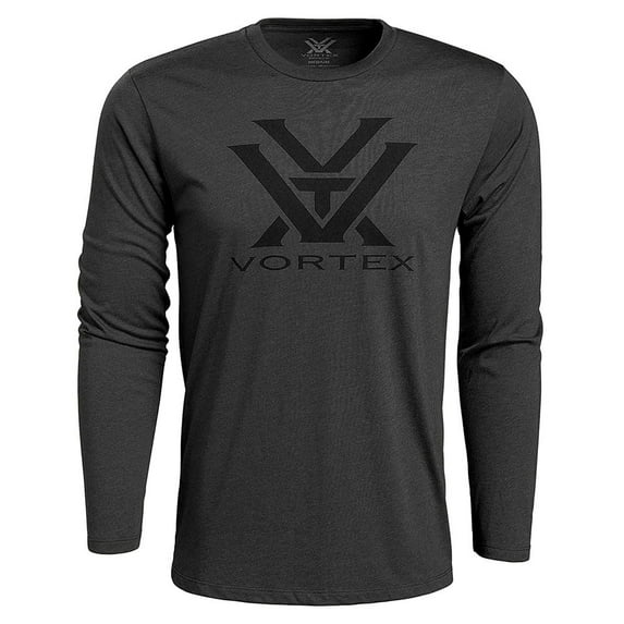 VORTEX Adult Male Core Logo T-Shirt, Color: Charcoal Heather, Size: M