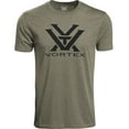 thumbnail image 1 of VORTEX Adult Male Core Logo T-Shirt, Color: Military Heather, Size: M, 1 of 4