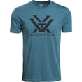 thumbnail image 1 of VORTEX Adult Male Core Logo T-Shirt, Color: Steel Blue Heather, Size: XL, 1 of 3