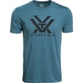 thumbnail image 1 of VORTEX Adult Male Core Logo T-Shirt, Color: Steel Blue Heather, Size: XL, 1 of 3
