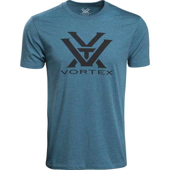 VORTEX Adult Male Core Logo T-Shirt, Color: Steel Blue Heather, Size: XL
