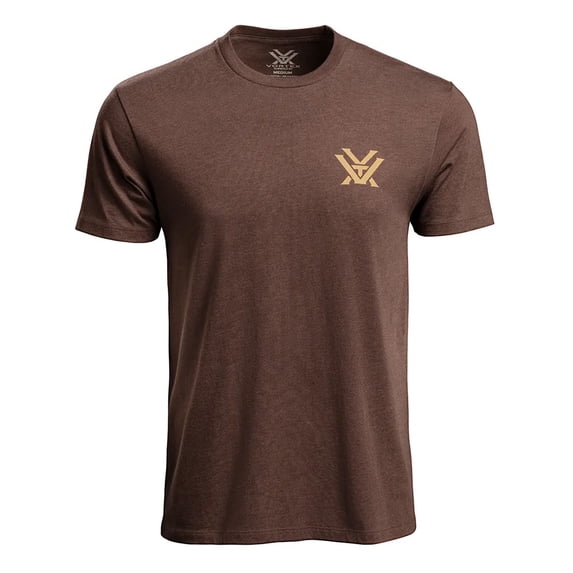 VORTEX Adult Male Counting Sheep T-Shirt, Color: Brown Heather, Size: 2XL