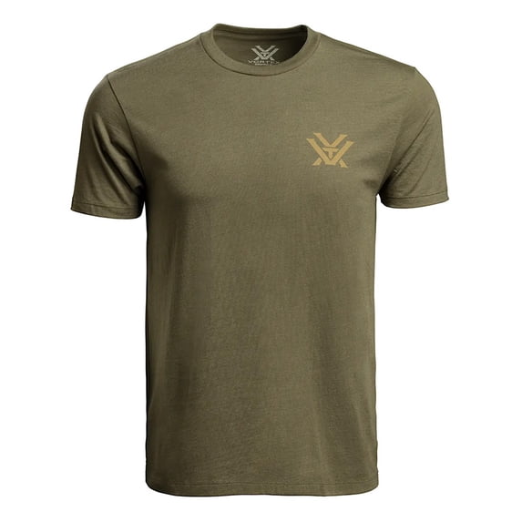 VORTEX Adult Male Counting Sheep T-Shirt, Color: Military Heather, Size: L