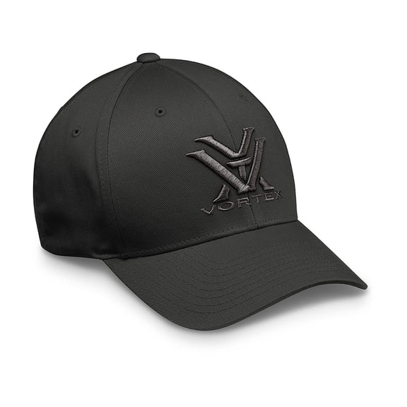 VORTEX Adult Male Flexfit Charcoal Cap, Size: L/XL (120-66-CHRLXL)