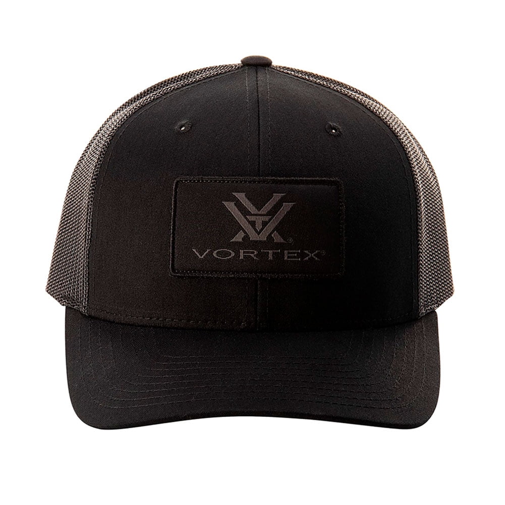 Vortex Counterforce Black Camo Snapback Hat - Adjustable Outdoor Cap
