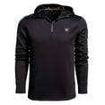 thumbnail image 1 of VORTEX Adult Male Frontier Limits 1/4 Zip Hoodie, Color: Black, Size: M, 1 of 4