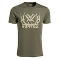 thumbnail image 1 of VORTEX Adult Male Full-Tine T-Shirt, Color: Military Heather, Size: L (121-45-MIH-L), 1 of 4