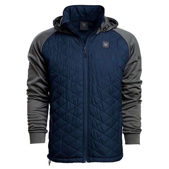 VORTEX Adult Male Fusion Pursuit Jacket, Color: Black Iris, Size: M