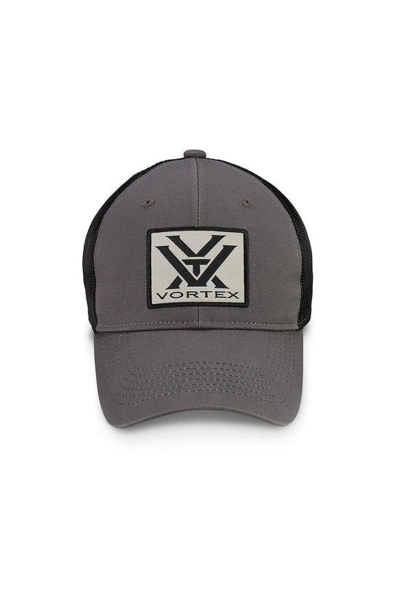 Adult Male Patch Logo Cap, One Size, Color: Pewter (220-34-CHR)