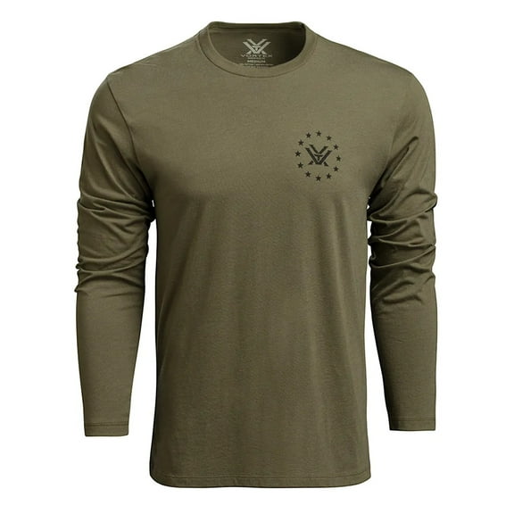 VORTEX Adult Male Salute T-Shirt, Color: Military Heather, Size: M