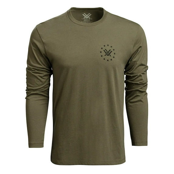 VORTEX Adult Male Salute T-Shirt, Color: Military Heather, Size: M