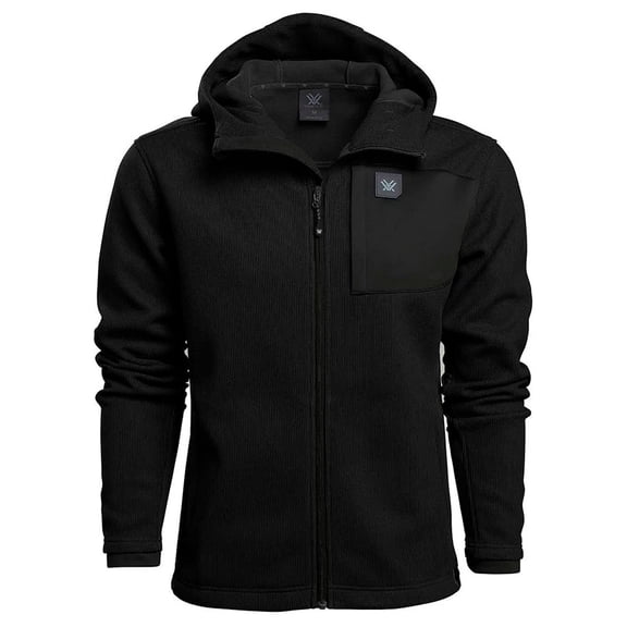 VORTEX Adult Male Shed Hunter Pro Jacket, Color: Black, Size: 2XL