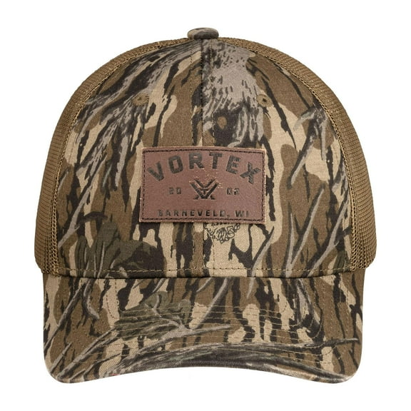 VORTEX Adult Male Smalltown Legacy Camo Mossy Oak Bottomland Treestand Cap (225-09-BOT)