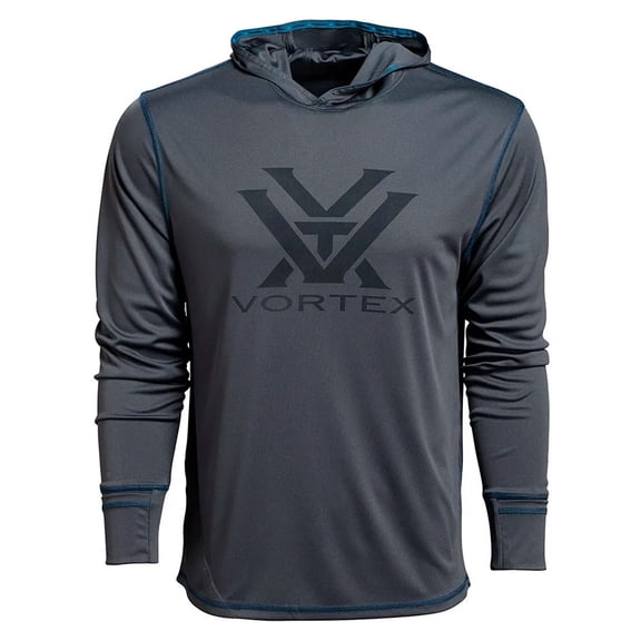 VORTEX Adult Male Sun Slayer Hoodie, Color: Turbulence, Size: M