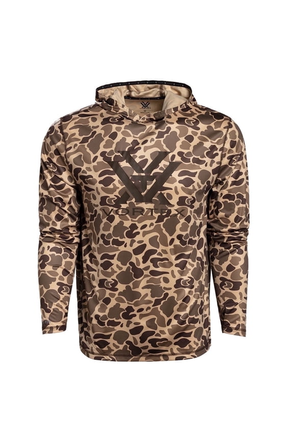 Adult Male Sun Slayer Waterfowl Camo Hoodie, Size: XL (121-20-WCA-XL)