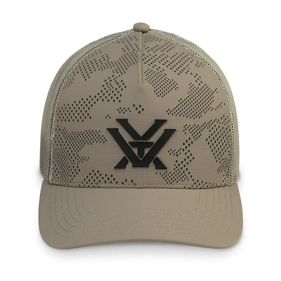 VORTEX Adult Male Through and Through Camo Khaki Cap (224-04-KHA)