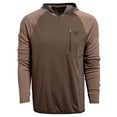 thumbnail image 1 of VORTEX Adult Male Weekend Rucker Hoodie, Color: Peat, Size: XL, 1 of 6