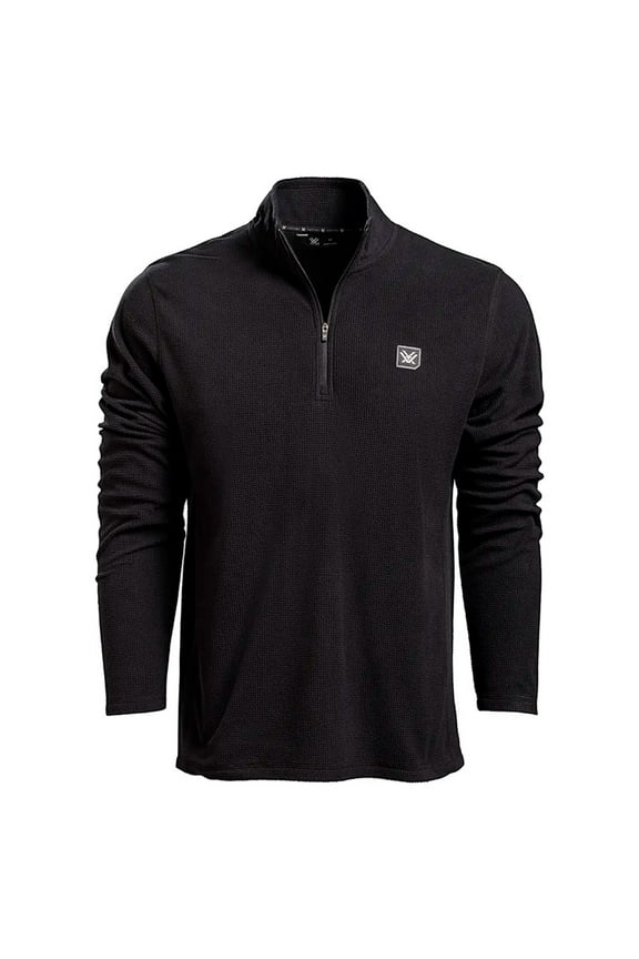 Adult Male Yosemite Falls Microgrid Fleece Pullover, Color: Black, Size: 2XL