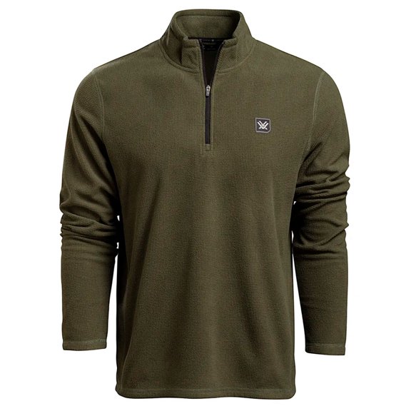 VORTEX Adult Male Yosemite Falls Microgrid Fleece Pullover, Color: Duffel Bag, Size: 3XL