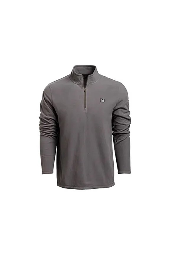 Optics Men's Yosemite Falls Quarter Zip Shirt Turbulence 3XL
