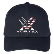 VORTEX Mens Stars and Stripes Navy Cap 126-16-NVY