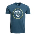 thumbnail image 1 of VORTEX Men's Three Peaks T-Shirt, Color: Steel Blue Heather, Size: 2XL (121-10-SBH2X), 1 of 4