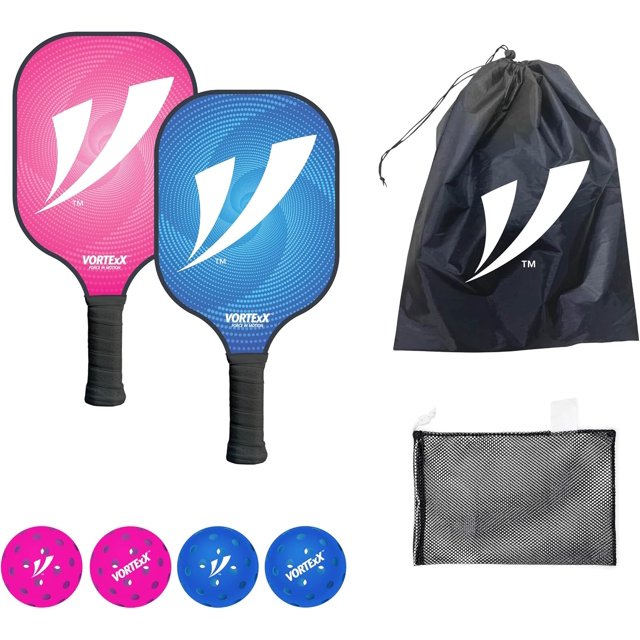 VORTExX Pickleball Set (Pink / Blue)