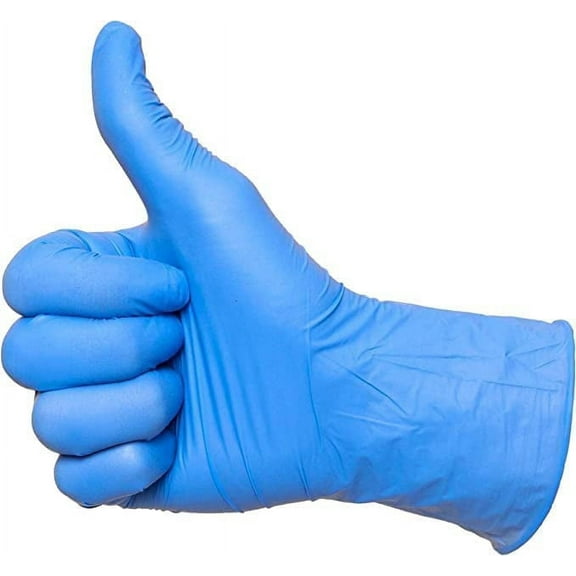 VOS Disposable Gloves 1000 Pcs Box Latex & Powder Free Nitrile Rubber Gloves Single Use Protective Gloves For External Uses