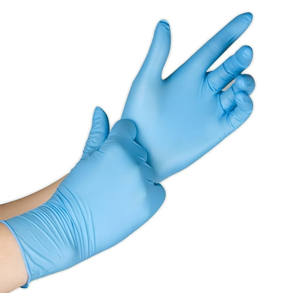 VOS Multipurpose Disposable Gloves gloves for home, food handling & other daily tasks, Large (Pack of 100)