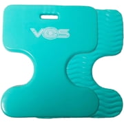 VOS Oasis Premium Water Solid Saddle Floats for Adults and Kids - Ultra Buoyant, Double Coated, Comfortable Floating Seats for Pool, Beaches, Lakes, Water Parks, Pack of 2 (Sonic Seafoam)